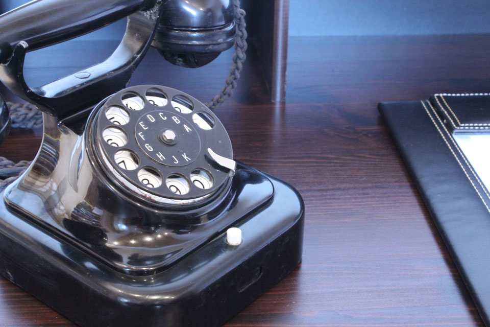 Ein altes Telefon